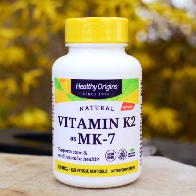 Healthy Origins Vitamin K2 s olejem 180 kapslí – Hledejceny.cz
