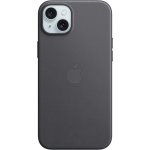 Apple z tkaniny FineWoven s MagSafe na iPhone 15 Plus, černé MT423ZM/A – Zboží Živě