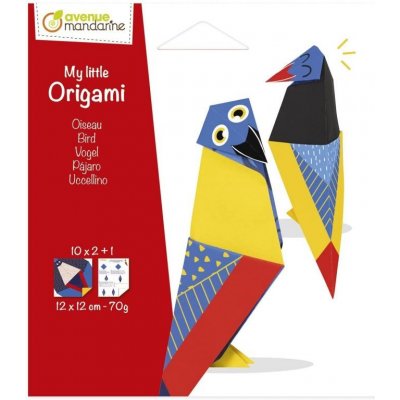 Avenue Mandarine Papíry na origami papoušek 12 x 12 cm 20 ks – Hledejceny.cz