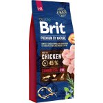 Brit Premium by Nature Senior L-XL Chicken 15 kg – Zboží Mobilmania