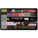 STABILO Kreativní set STABILO Creative Tips PASTEL 6 různých barev 30 ks sada v plechu – Hledejceny.cz