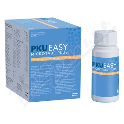 PKU EASY MICROTABS PLUS TBL PRO 6X100G – Hledejceny.cz
