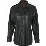 esmara dámská košile ve vzhledu kůže černá – Zboží Dáma