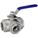 JIADI Třícestný nerezový ventil L - 1 " 80013181 – Sleviste.cz