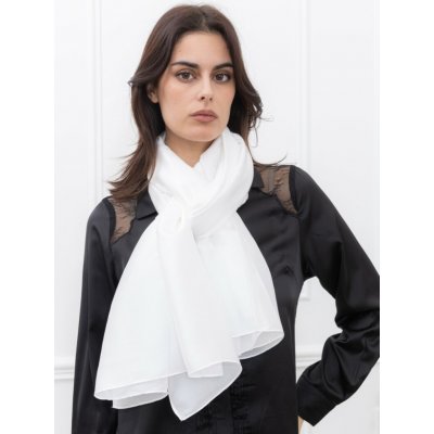 Classic Scarf šála bílá – Zboží Dáma