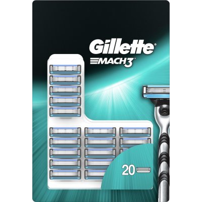 Gillette Mach3 20 ks – Zboží Mobilmania