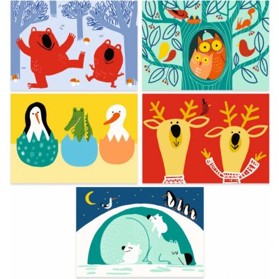 Vyškrabávání pro nejmenší zvířátka DJECO – Hledejceny.cz