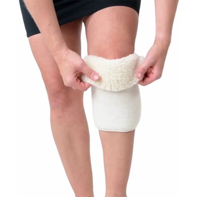 BabičkaOvečková Elastická ortéza z ovčí vlny merino na koleno – Zboží Dáma