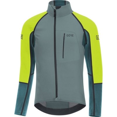 Gore C7 WS Pro Zip-Off Jersey Pánský Nordic blue/citrus green – Hledejceny.cz