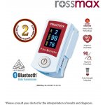 Rossmax SB210 Pulsní oxymetr s upozorněním na arteriosklerózu + Bluetooth – Hledejceny.cz