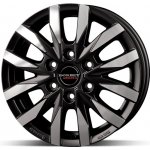 Borbet CW6 6,5x16 6x130 ET62 black polished | Zboží Auto