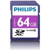 Paměťová karta Philips SDXC 64 GB class 10 FM64SD55B