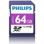Philips SDXC 64 GB class 10 FM64SD55B – Zboží Živě