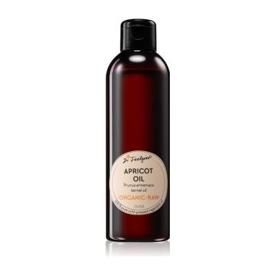 Dr. Feelgood Organic & Raw meruňkový olej lisovaný za studena 200 ml