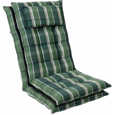 Blumfeldt Sylt, čalouněná podložka, podložka na židli, podložka na výše polohovací křeslo, polštář, polyester, 50 × 120 × 9 cm, 2x čalounění (CPT10_10271265-2_)