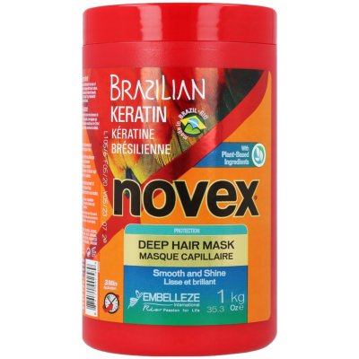 Novex Brazilian Keratin Deep Treatment Conditioner 1000 g – Zbozi.Blesk.cz