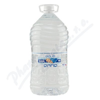 Kojenecká voda AQUA ANNA 5 litrů PET – Zboží Mobilmania