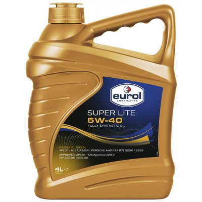 Eurol Super Lite 5W-40 A3/B4 4 l