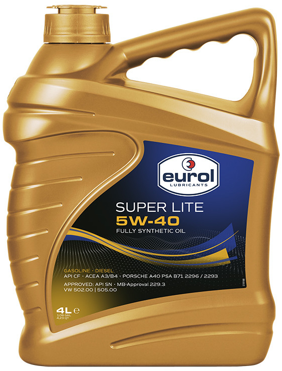 Eurol Super Lite 5W-40 A3/B4 4 l