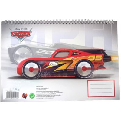 Kreslící blok A4 Cars – Zboží Dáma