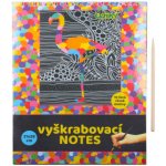 Škrabací/Vyškrabovací notes 10 listů v sáčku 21x28cm – Hledejceny.cz