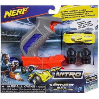 Nerf herní set Nitro Throttleshot Blizt šedý ASRT5010993381296 – Zboží Mobilmania