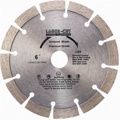 Laser Cut Diamantový kotouč 150 x 22.2 x 12 mm L00108