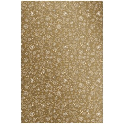 Heyda Fotokarton A4 jednostranný zlato bílý s vločkami 300g/m2 (5ks) – Zboží Dáma