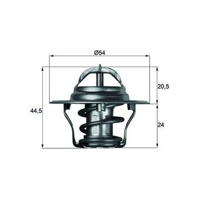 Termostat, chladivo MAHLE TX 4 92D | Zboží Auto
