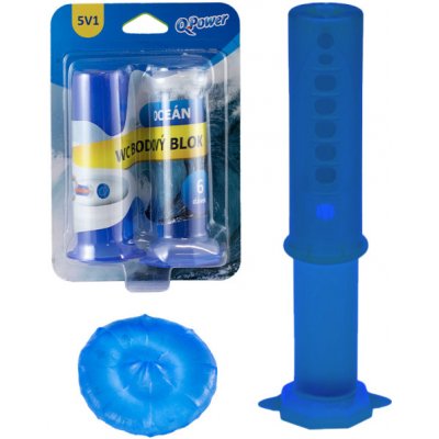 Q-Power WC bodový blok 6 dávek oceán – Sleviste.cz