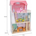 Viga Polar B Dřevěný s posuvným výtahem a nábytkem 107 cm – Zboží Dáma