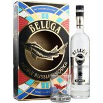 Beluga Noble Rocks 40% 1 l (dárkové balení 1 sklenice) – Zboží Dáma