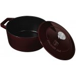 Berlingerhaus Pekáč litinový s poklicí 24 cm Burgundy Line – Zbozi.Blesk.cz