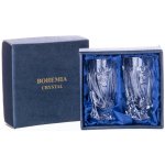 Crystalite Bohemia Broušené sklenice na likér destiláty 2 x 50 ml – Zboží Dáma