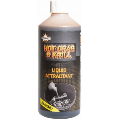 Dynamite Baits Liquid Attractant Hot Crab&Krill 500 ml – Hledejceny.cz