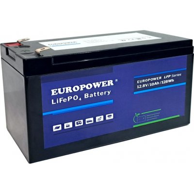 EUROPOWER LFP 12,8 V 10 Ah LiFePO4 – Zboží Živě