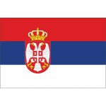Samolepka - vlajka Srbsko - 6 x 4 cm – Hledejceny.cz