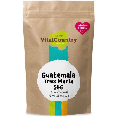Vital Country Guatemala Tres Maria SHG Mletá 1 kg – Zboží Mobilmania