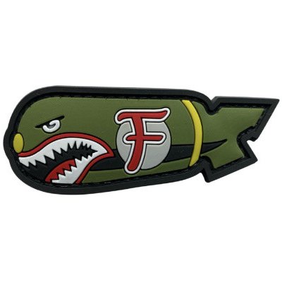 ARMED PATCHES PVC nášivka F Bomb Shark – Zboží Dáma