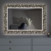 Zrcadlo Artalo LED zrcadlo s dekorem D9 50 x 50 cm