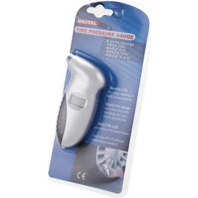Měřák tlaku v pneu - Digitální | Zboží Auto