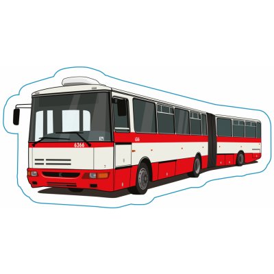 Dopravní svět Samolepka autobus B961 klasik – Zboží Živě