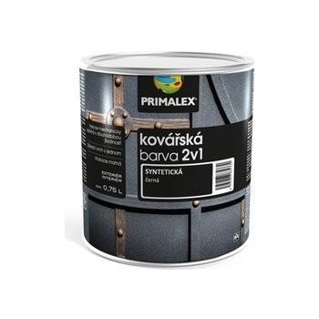 Primalex 2v1 kovářská černá - 0,25 l
