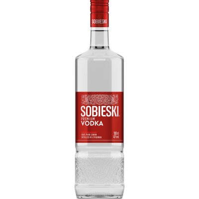 Sobieski Premium vodka 40% 1 l (holá láhev)