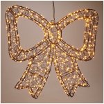 Koopman | LED Venkovní vánoční dekorace 720xLED/6W/230V 46 cm IP44 teplá bílá mašle/černá | AMZ144080 – Hledejceny.cz