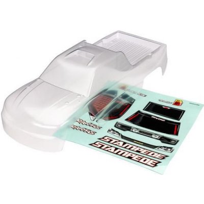 Traxxas karosérie Stampede čirá bezsponková – Hledejceny.cz