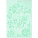 Fandy Šablona květy 17x26 cm – Hledejceny.cz