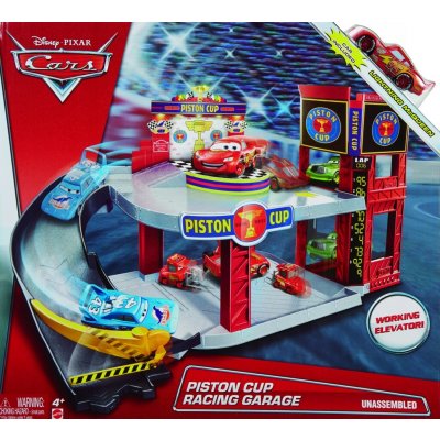 Mattel Cars herní set garáž – Zboží Mobilmania