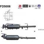 Filtr sazových částic, výfukový systém AS FD5006 – Sleviste.cz