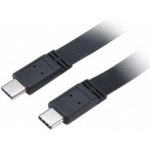 Akasa AK-CBUB46-10BK USB 3.1 Gen2 typ C na typ C, 1m, černý – Zboží Mobilmania